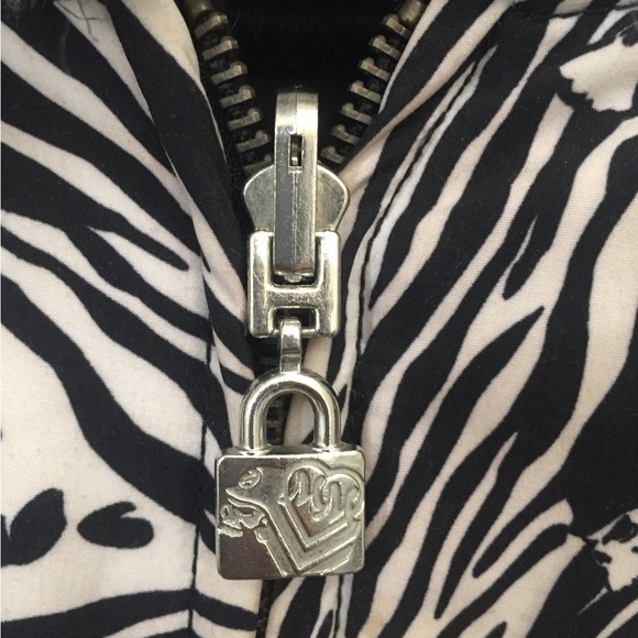 Mental Militia Reversible Zip-Up Hoodie – Faux Fur Hood - Picture 7 of 10